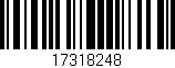 Código de barras (EAN, GTIN, SKU, ISBN): '17318248'