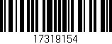 Código de barras (EAN, GTIN, SKU, ISBN): '17319154'