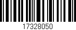 Código de barras (EAN, GTIN, SKU, ISBN): '17328050'