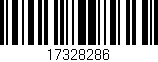 Código de barras (EAN, GTIN, SKU, ISBN): '17328286'