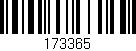 Código de barras (EAN, GTIN, SKU, ISBN): '173365'