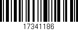 Código de barras (EAN, GTIN, SKU, ISBN): '17341186'