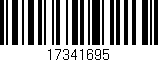 Código de barras (EAN, GTIN, SKU, ISBN): '17341695'