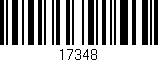 Código de barras (EAN, GTIN, SKU, ISBN): '17348'