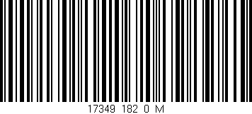 Código de barras (EAN, GTIN, SKU, ISBN): '17349_182_0_M'