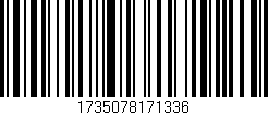 Código de barras (EAN, GTIN, SKU, ISBN): '1735078171336'