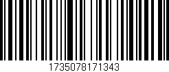 Código de barras (EAN, GTIN, SKU, ISBN): '1735078171343'