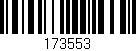 Código de barras (EAN, GTIN, SKU, ISBN): '173553'