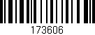 Código de barras (EAN, GTIN, SKU, ISBN): '173606'