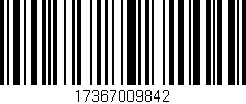Código de barras (EAN, GTIN, SKU, ISBN): '17367009842'