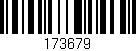 Código de barras (EAN, GTIN, SKU, ISBN): '173679'