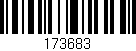 Código de barras (EAN, GTIN, SKU, ISBN): '173683'