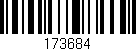 Código de barras (EAN, GTIN, SKU, ISBN): '173684'