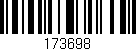Código de barras (EAN, GTIN, SKU, ISBN): '173698'