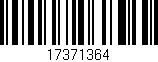 Código de barras (EAN, GTIN, SKU, ISBN): '17371364'