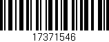 Código de barras (EAN, GTIN, SKU, ISBN): '17371546'