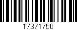 Código de barras (EAN, GTIN, SKU, ISBN): '17371750'