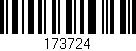 Código de barras (EAN, GTIN, SKU, ISBN): '173724'