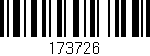 Código de barras (EAN, GTIN, SKU, ISBN): '173726'