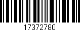 Código de barras (EAN, GTIN, SKU, ISBN): '17372780'