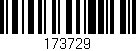 Código de barras (EAN, GTIN, SKU, ISBN): '173729'