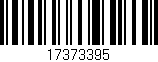 Código de barras (EAN, GTIN, SKU, ISBN): '17373395'