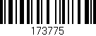 Código de barras (EAN, GTIN, SKU, ISBN): '173775'