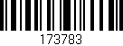 Código de barras (EAN, GTIN, SKU, ISBN): '173783'