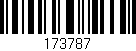 Código de barras (EAN, GTIN, SKU, ISBN): '173787'