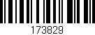 Código de barras (EAN, GTIN, SKU, ISBN): '173829'