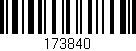 Código de barras (EAN, GTIN, SKU, ISBN): '173840'