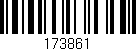 Código de barras (EAN, GTIN, SKU, ISBN): '173861'