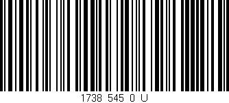 Código de barras (EAN, GTIN, SKU, ISBN): '1738_545_0_U'