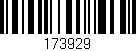 Código de barras (EAN, GTIN, SKU, ISBN): '173929'