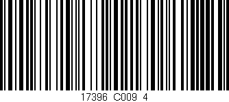 Código de barras (EAN, GTIN, SKU, ISBN): '17396_C009_4'