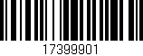 Código de barras (EAN, GTIN, SKU, ISBN): '17399901'