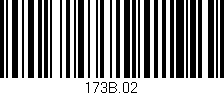 Código de barras (EAN, GTIN, SKU, ISBN): '173B.02'