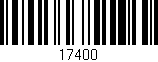 Código de barras (EAN, GTIN, SKU, ISBN): '17400'