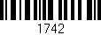 Código de barras (EAN, GTIN, SKU, ISBN): '1742'