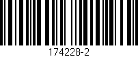 Código de barras (EAN, GTIN, SKU, ISBN): '174228-2'