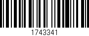 Código de barras (EAN, GTIN, SKU, ISBN): '1743341'