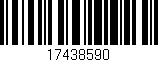 Código de barras (EAN, GTIN, SKU, ISBN): '17438590'