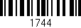 Código de barras (EAN, GTIN, SKU, ISBN): '1744'