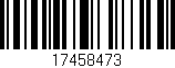 Código de barras (EAN, GTIN, SKU, ISBN): '17458473'