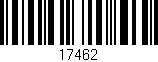Código de barras (EAN, GTIN, SKU, ISBN): '17462'