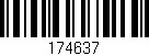 Código de barras (EAN, GTIN, SKU, ISBN): '174637'