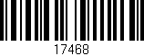 Código de barras (EAN, GTIN, SKU, ISBN): '17468'