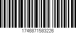 Código de barras (EAN, GTIN, SKU, ISBN): '1746871583226'