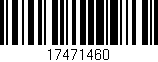 Código de barras (EAN, GTIN, SKU, ISBN): '17471460'
