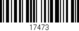 Código de barras (EAN, GTIN, SKU, ISBN): '17473'